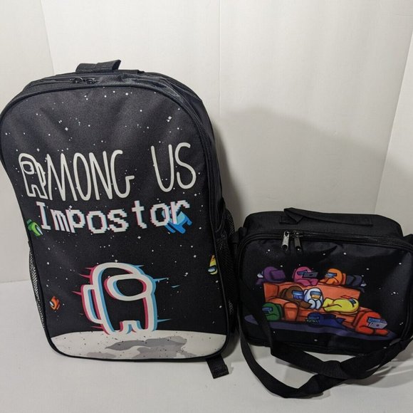 NEW Among Us Bookbag Single-pocket Backpack Sus 1 Imposter Back To